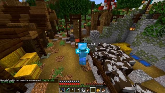 Trolling a minecraft noob with a disguise plugin... смотреть онлайн