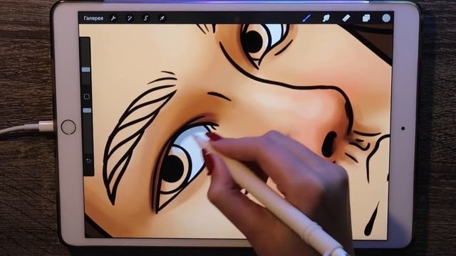 РИСОВАНИЕ НА iPAD СПУСТЯ 2 ГОДА // прогресс в рисовании смотреть онлайн