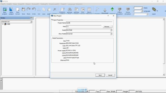 Овен ПР200 и панель оператора Samkoon чтение переменной из ПР200 смотреть онлайн