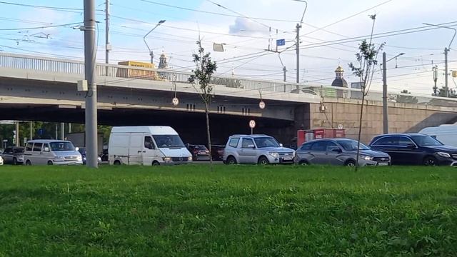 Санкт-Петербург.Октябрьская набережная. смотреть онлайн