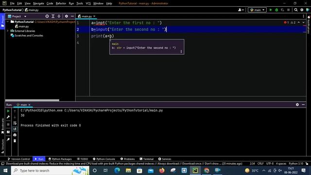 HOW TO TAKE INPUT FROM USER USING INPUT() FUNCTION IN PYTHON |PYTHON TYPE CASTING смотреть онлайн