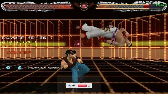 TEKKEN 8 PSP | Baek Doo San Combo + New Stage Texture Mod | Tekken 8 PPSSPP New Costumes
