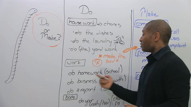 Learn English: MAKE or DO? смотреть онлайн