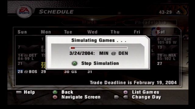 Changing NBA History: Simulating the 2003-2004 NBA Regular Season смотреть онлайн