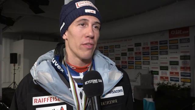 Wendy Holdener und Ramon Zenhäusern verhelfen der Schweiz zur WM-Team-Goldmedaille. смотреть онлайн