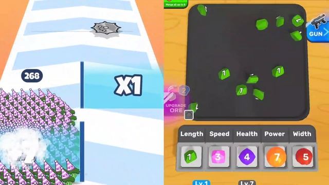 Food Runner, Sword Melter 1000⭐ - Mobile Games Walkthrough New Evolution Satisfying Mobile Games смотреть онлайн