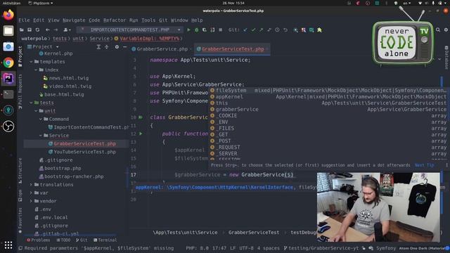Functional Testing mit PHPUnit und Fragen zur Software Architektur смотреть онлайн