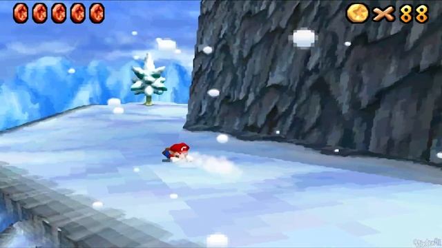 Super Mario 64 DS - 100% Walkthrough - Course 4 Cool, Cool Mountain смотреть онлайн