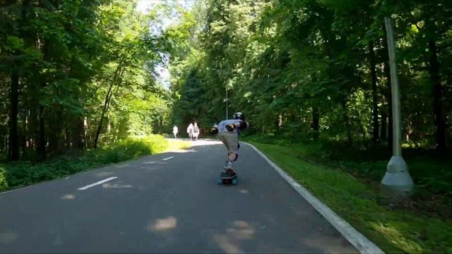 Как кататься на лонгборде | Downhill смотреть онлайн