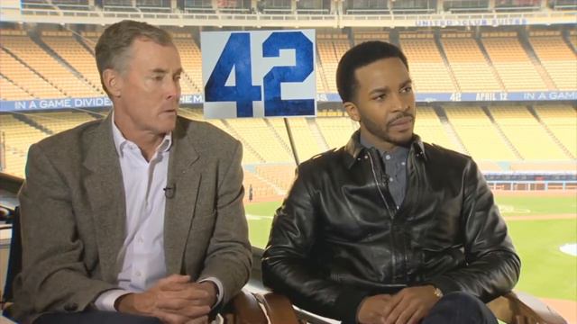 That's My Entertainment Chat's with John C McGinley and Andre Holland for the film 42: смотреть онлайн