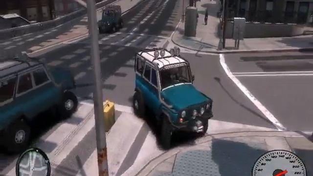 GTAIV КРАШ ТЕСТ УАЗ МОНСТР смотреть онлайн