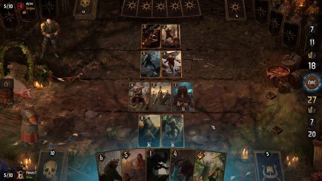 Гвинт - Новый Бран на сбросе Зверей. Gwent 1.3.1 смотреть онлайн