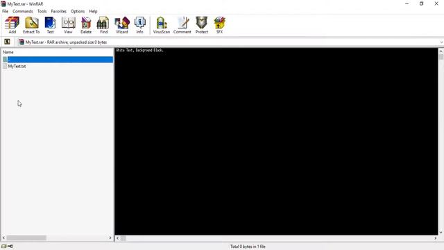 How to Make Dark Background With Text Color in WinRar смотреть онлайн