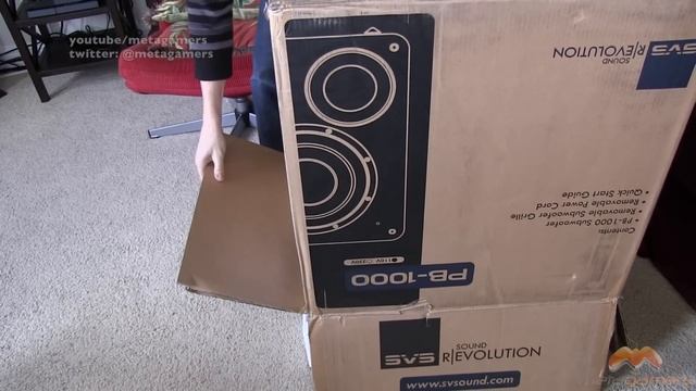 SVS PB-1000 Subwoofer Unboxing