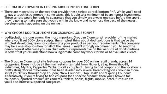 GROUPON CLONE SCRIPT | Groupon Php Script смотреть онлайн