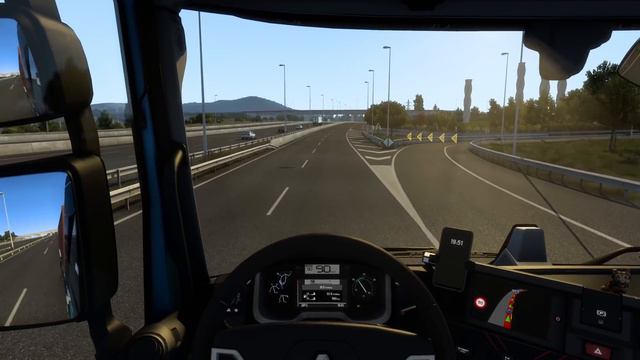 Entering Spain - Iberia DLC Early Access Preview - ETS2 Vanilla (No Mods) смотреть онлайн