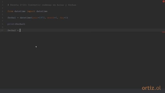 Videoreceta Python No. 2-10: Convertir Cadenas en Fecha y Hora смотреть онлайн