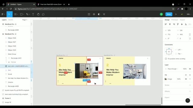 Figma website ui design | Smart animation using figma | how to design website смотреть онлайн