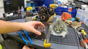 Stihl FS90R Trimmer Repair - No Head Torque | Clutch Replacement