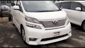 Toyota Vellfire 2008 РАЗБОР конструктор 2400сс Сборка Распил Авто из Японии Донор Запчасти Контракт