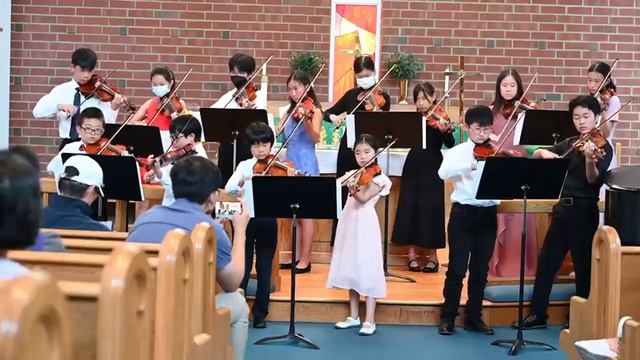 北卡小提琴老师周秋莎（Jenny）学生演奏会 смотреть онлайн