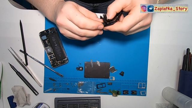 Замена модуля | Дисплей Расклеился | Apple IPhone 5S смотреть онлайн