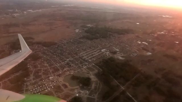 Boeing 737-800 S7 Airlines flight Novosibirsk OVB - St.Petersburg LED - Russia смотреть онлайн