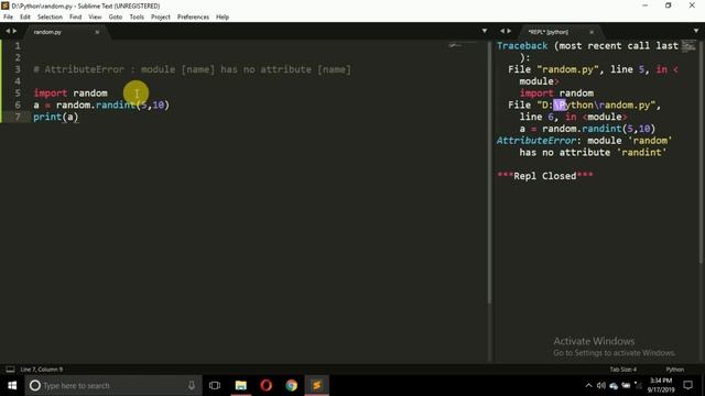 pyTalk 6 | AttributeError : module [name] has no attribute [name] | #pyGuru смотреть онлайн