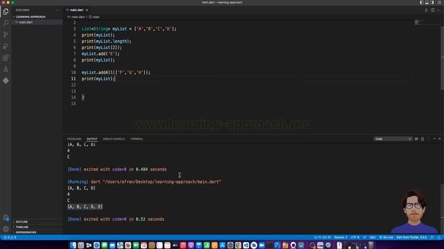 8. Playing with list | Dart Bangla Tutorial смотреть онлайн