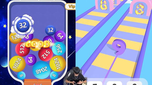 Puff Blob Merge 3D Vs Number Race 3D - 123456789 ⭐Max Levels Gameplay (Part 2)