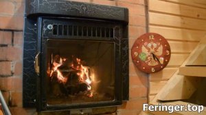 Классический вариант топки банной печи Ферингер. Как топить печь Ферингер?