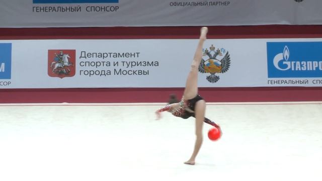 Юлия Бравикова - Мяч АА 18.250 GP Moscow 2018 смотреть онлайн
