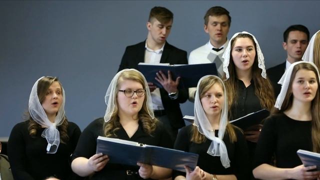 Гости из Lexington, KY "Почему терзает сердце боль" хоровое пение в церкви Church of Hope смотреть онлайн