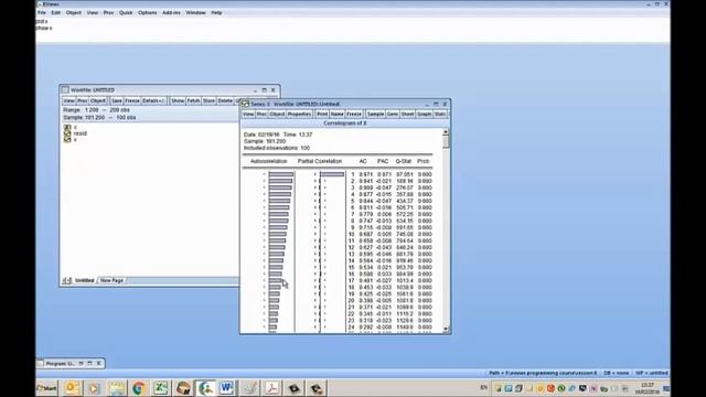 ARIMA Modelling Example смотреть онлайн