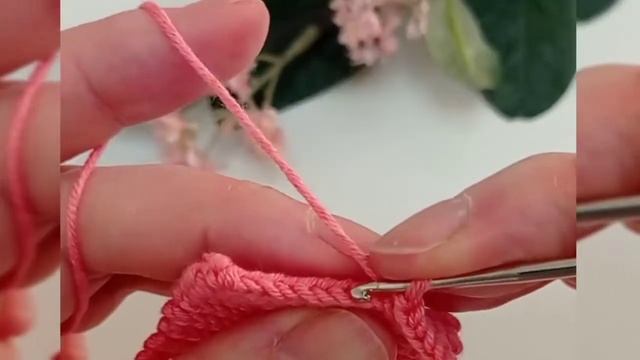 Боснийская резинка крючком