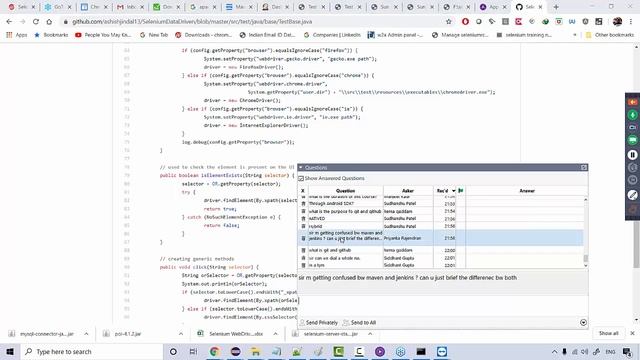 Selenium WebDriver Demo session day 2 - Batch May 2020 смотреть онлайн