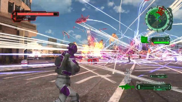Earth Defense Force 6 - Mission 126 (English Subtitles) - Urban Influx - Ranger - PS5 смотреть онлайн