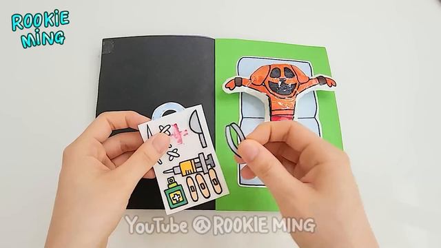 Poppy Playtime Chapter 3🚪 vs Poppy Playtime Chapter 3😈 (Game Book Battle, Horror Game, Paper Play) смотреть онлайн