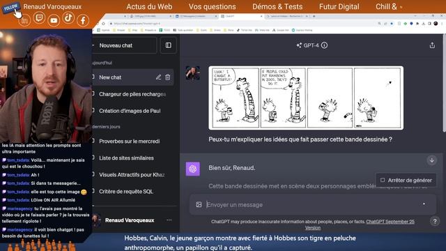 Test de ChatGPT Vision avec Calvin&Hobbes ! смотреть онлайн