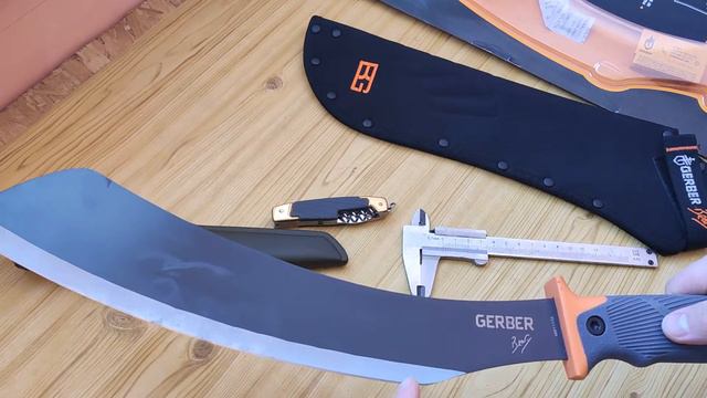 Review Gerber Bear Grylls Parang Machete смотреть онлайн