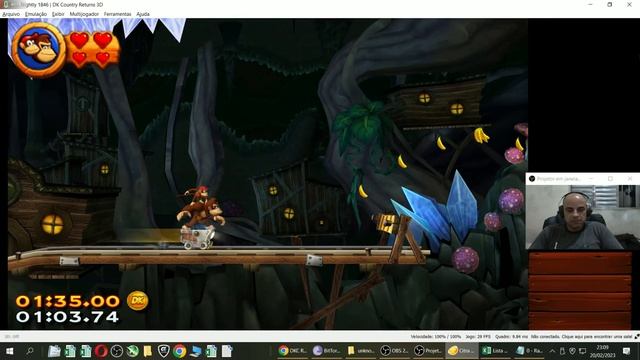 DKC Returns 3DS (1440p,60fps) #9-4 MISCHIEVOUS MOLES, Time Attack [Original Mode] смотреть онлайн