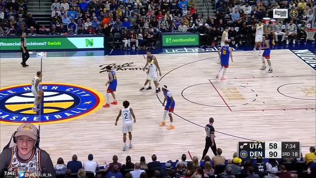 Nuggets are playing with their food... Reacting to Nuggets vs Jazz! смотреть онлайн