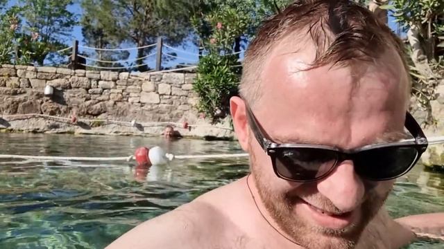 Охранник пристал в Памуккале . Ванна Клеопатры...и ХЕРАПОЛИС смотреть онлайн