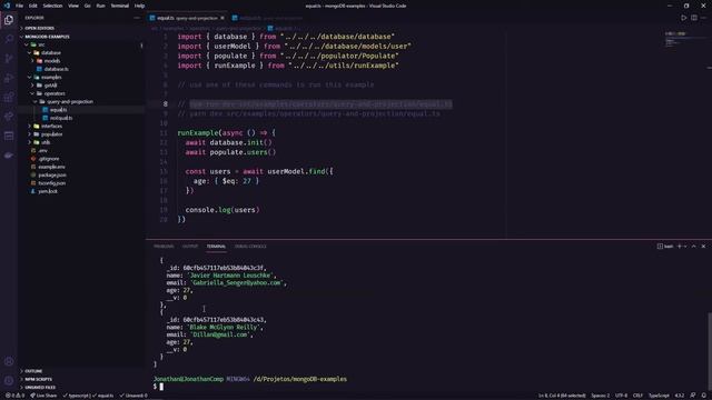 Igual a e diferente de no MongoDB | Operadores e condições | $eq $ne смотреть онлайн