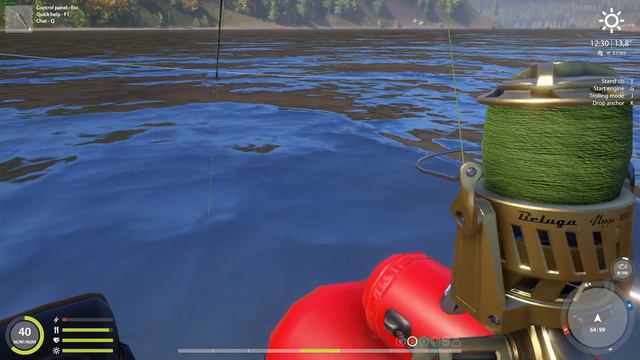 RUSSIAN FISHING 4. Tunguska River. TAIMEN TROPHY. смотреть онлайн