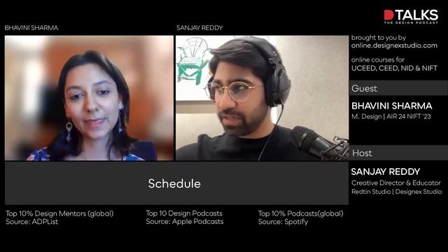 NIFT AIR 24 | Bhavini Sharma | Sanjay Reddy | D Talks - The Design Podcast смотреть онлайн