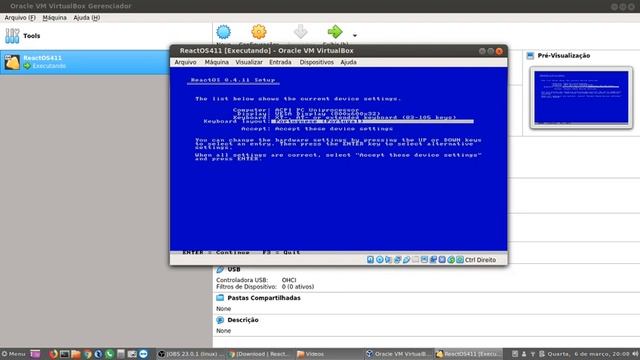 React OS 0.4.11 - Baixando e instalando em virtua box смотреть онлайн