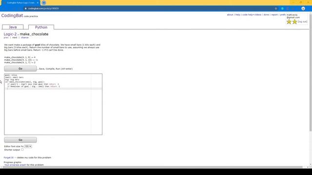 Python Coding Bat Practice - Review Pt. 4 смотреть онлайн