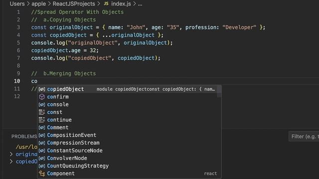 JavaScript Spread Operator With Objects | ... Three dots смотреть онлайн