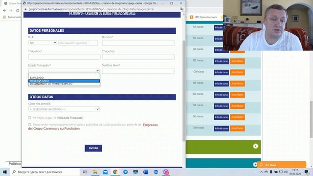 Бесплатные государственные курсы по всей Испании | Обучение онлайн